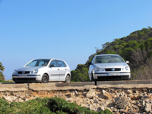 Mietwagen auf Formentor