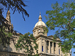 Foto Hintersansicht vom Palau Nacional